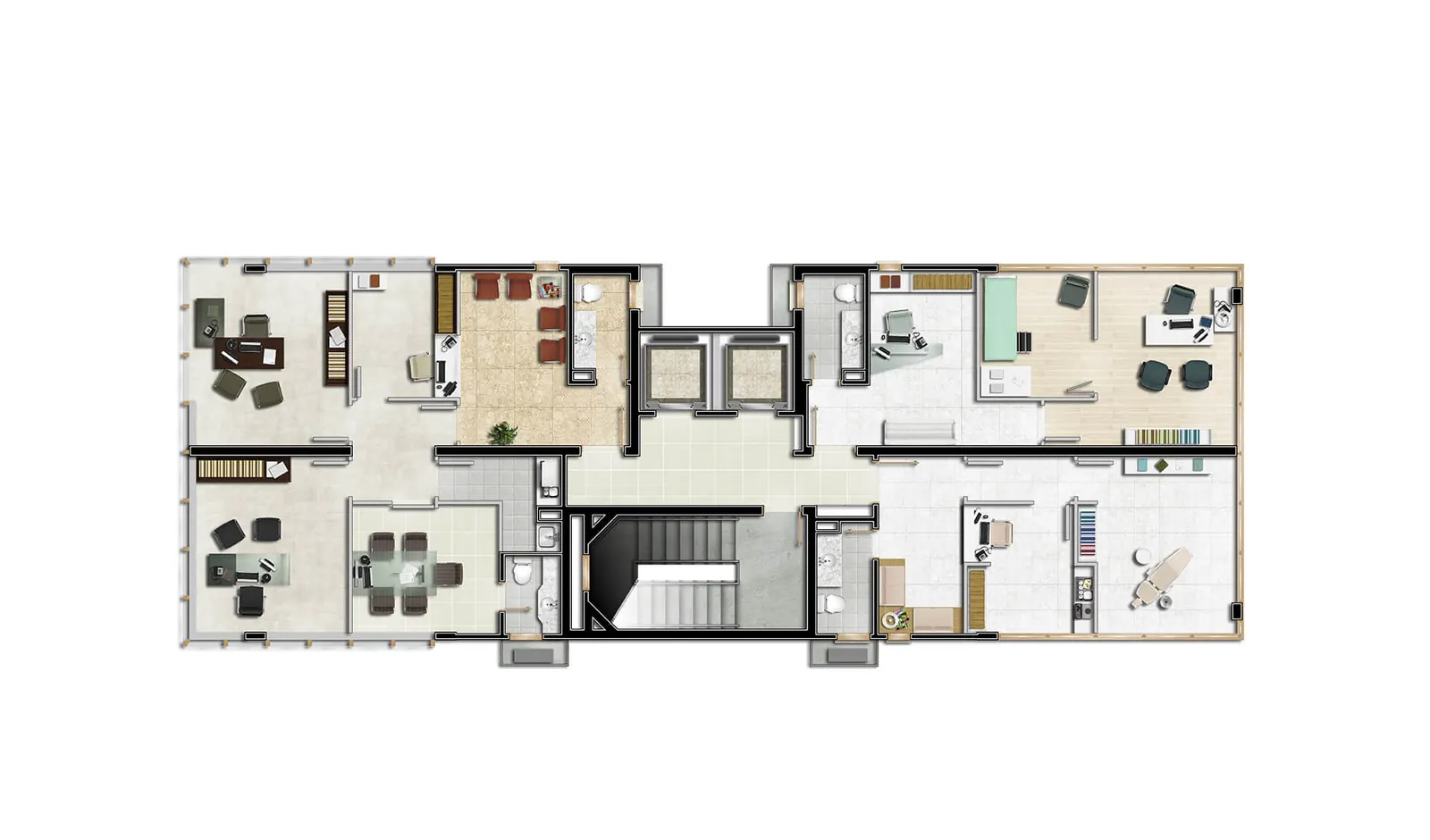 Layout flexível